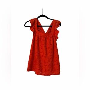 Lauren Conrad Bright Red Tank Top – Size Medium – Like New